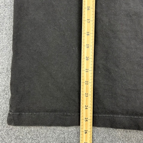 Lacoste Polo Mens Size 5 Black Short Sleeve Shirt Crocodile Logo France Made - Picture 9 of 10